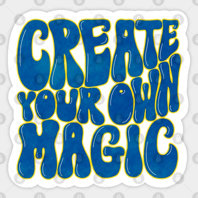 Magic: Create your own magic Sticker by CalliLetters